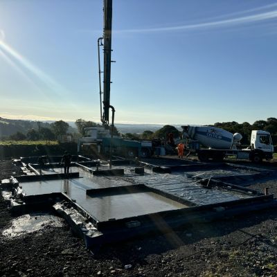 Concrete Pump & Concrete supplied by Celtic Readymix Ltd in Hendy