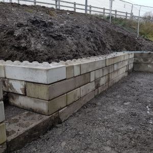 concrete lego blocks
